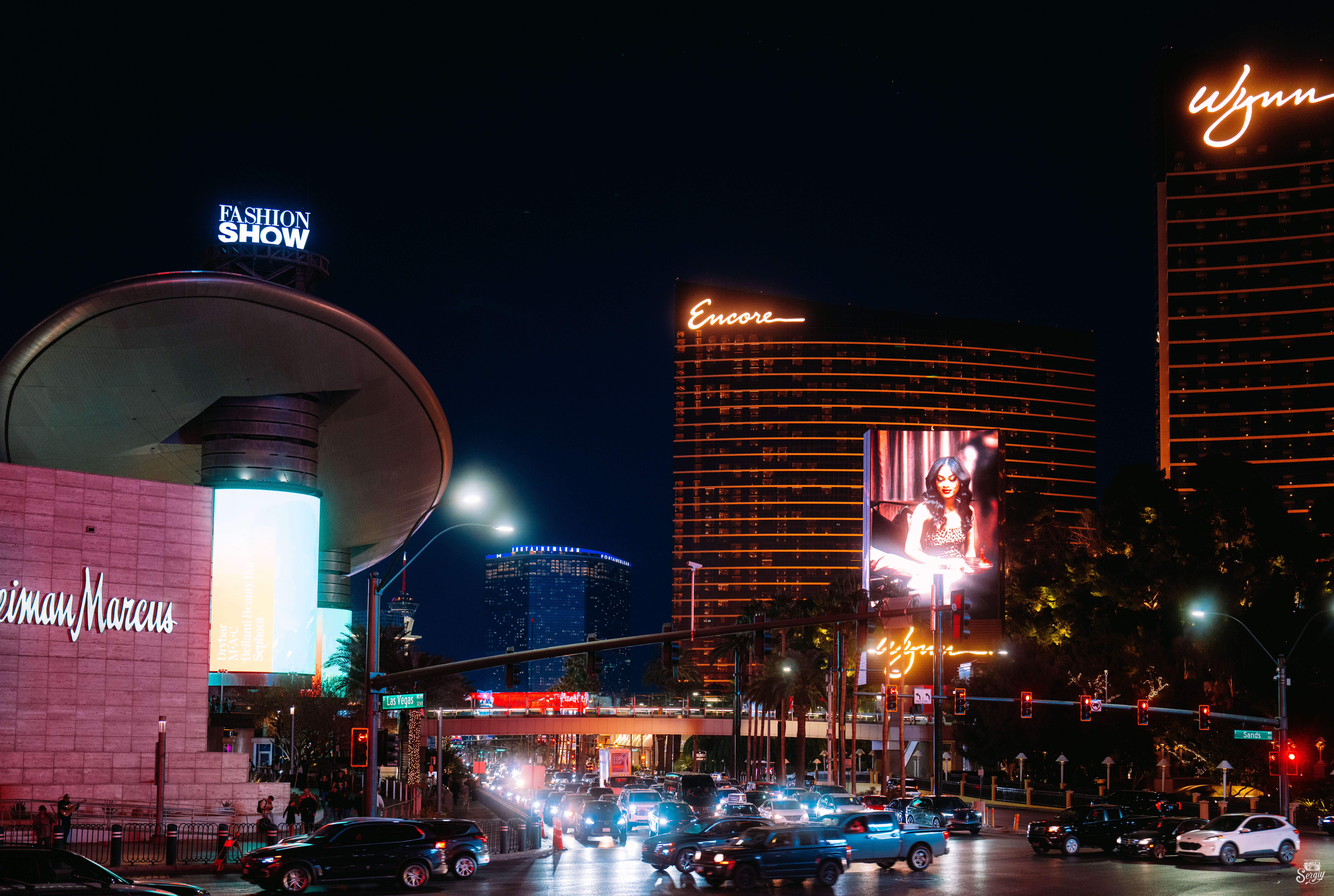 Las Vegas Strip at night